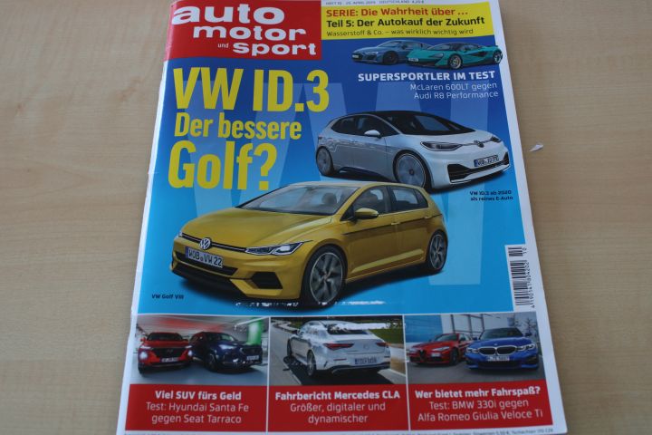 Deckblatt Auto Motor und Sport (10/2019)